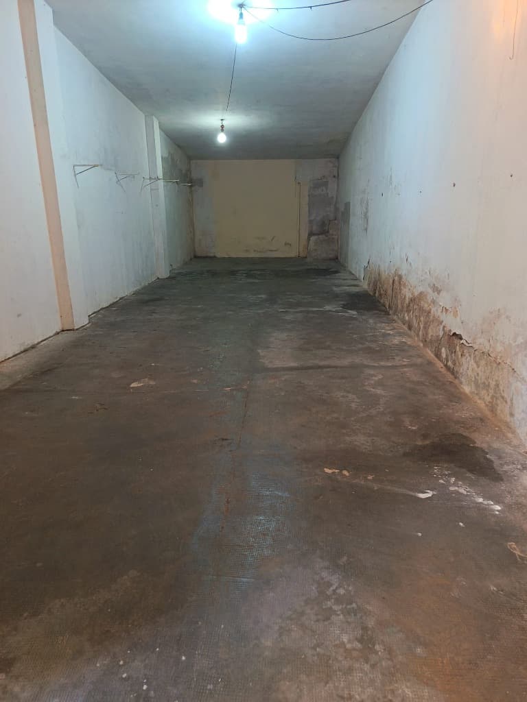 garage svuotato e pulito dopo intervento