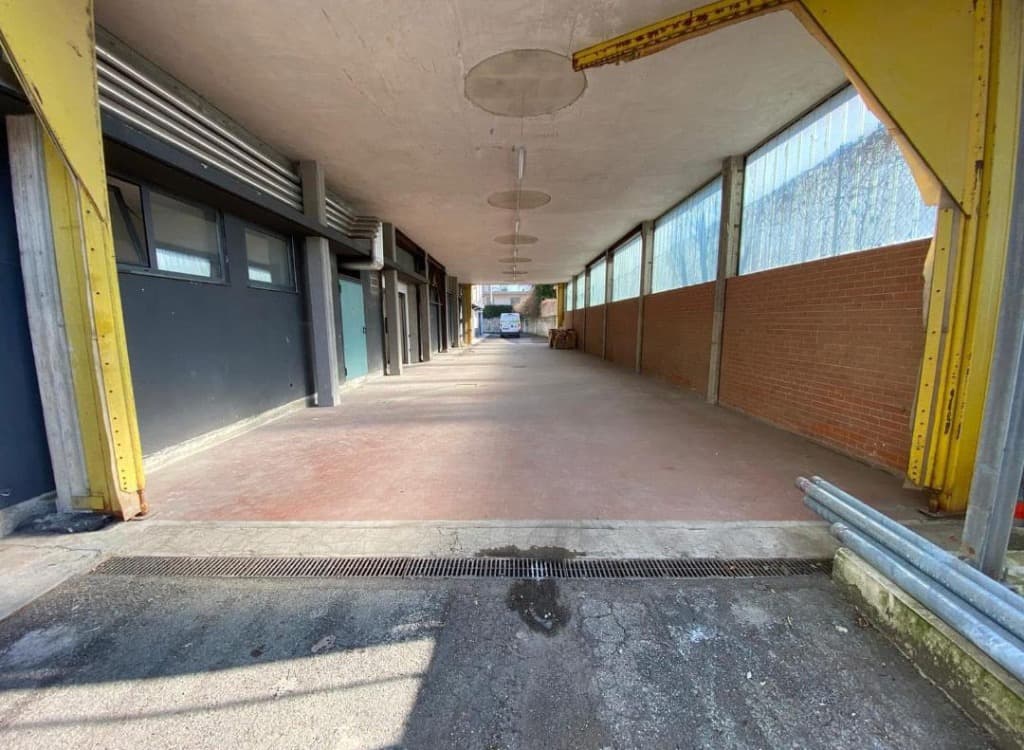 soffitta svuotata e spolverata dopo intervento